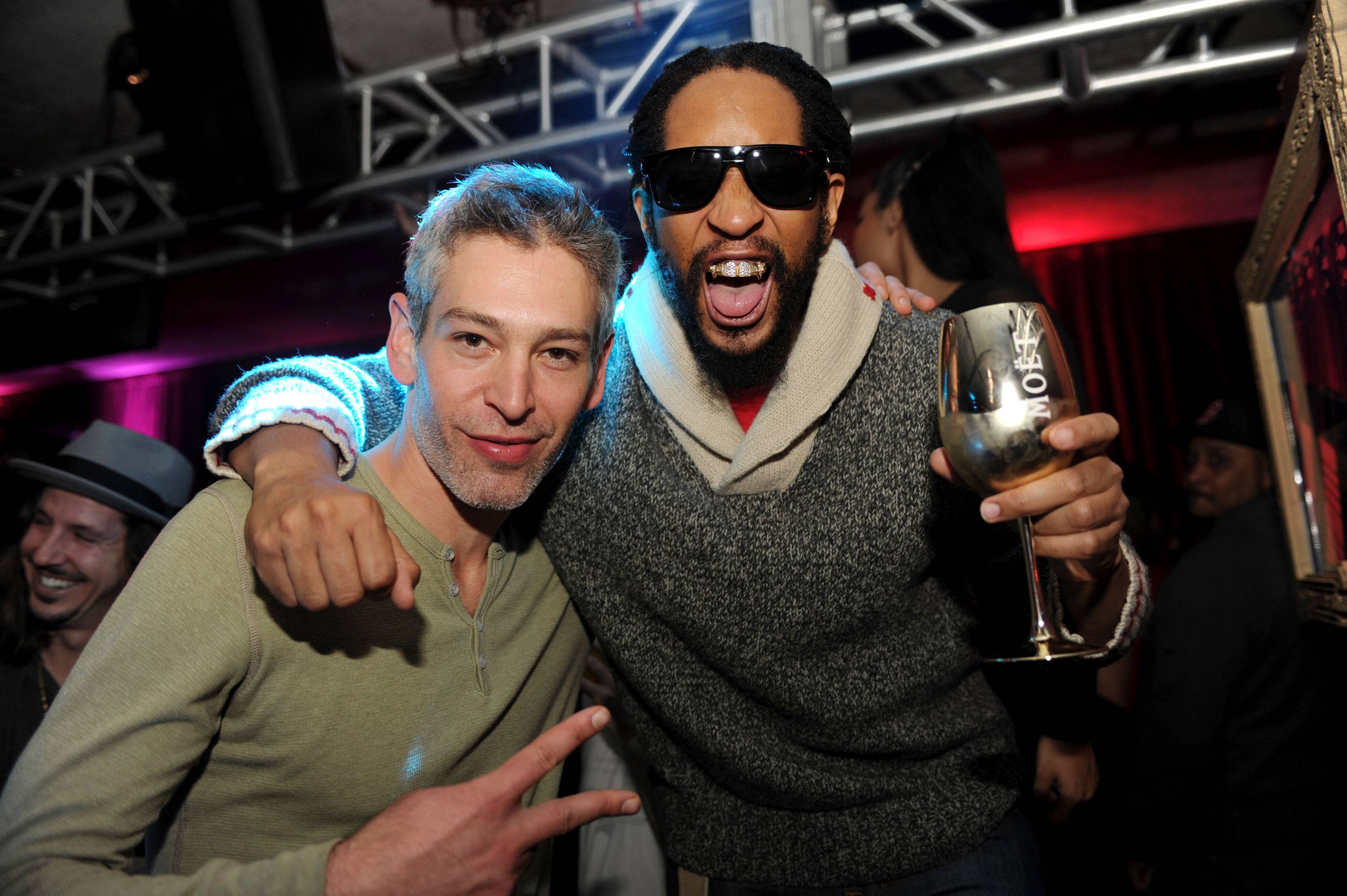 Lil Jon and Matisyahu at TAO at Village at the Lift with Moet & Chandon and Stella Artois