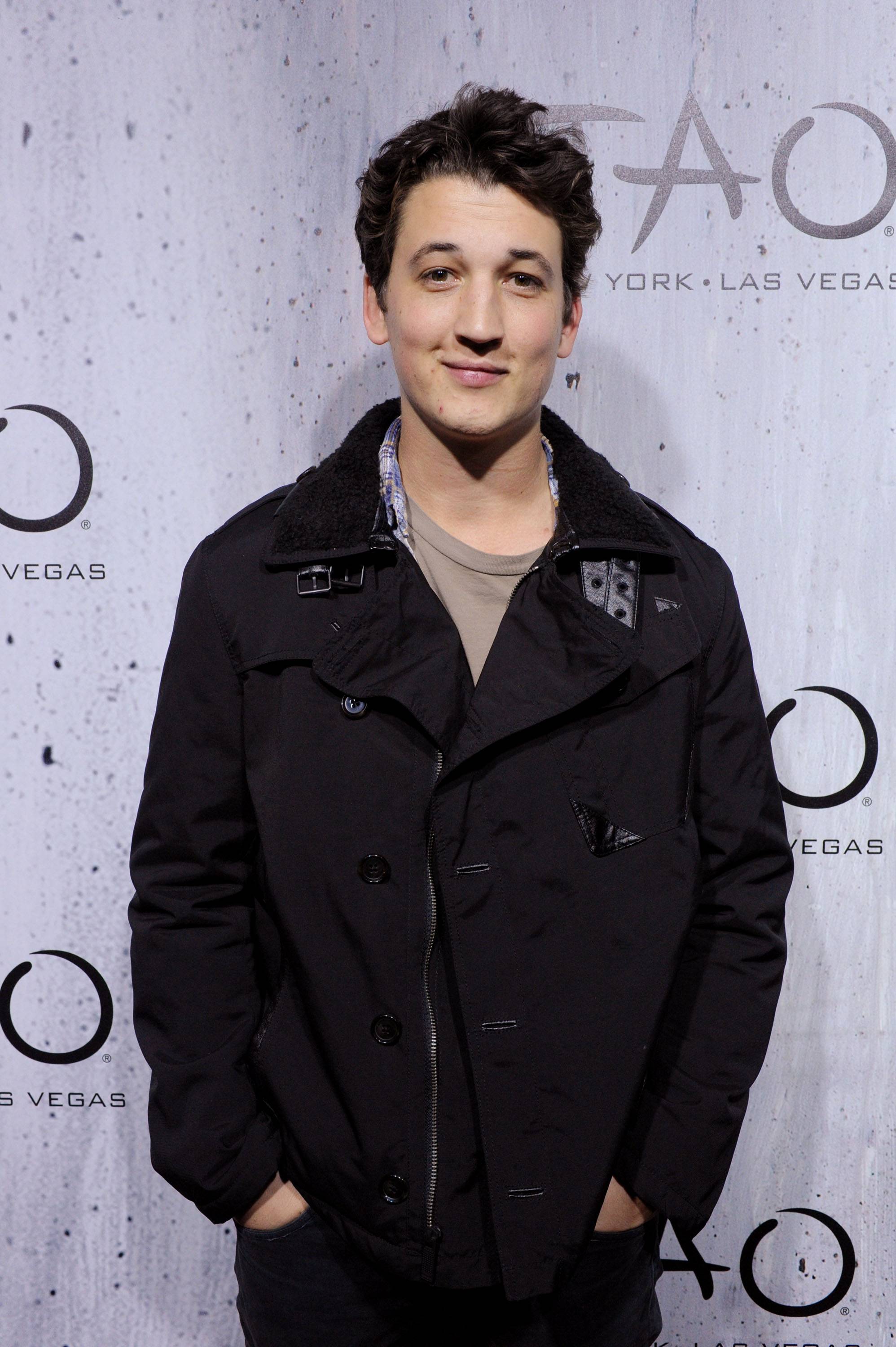 Miles Teller at TAO at Village at the Lift with Moet and Stella Artois