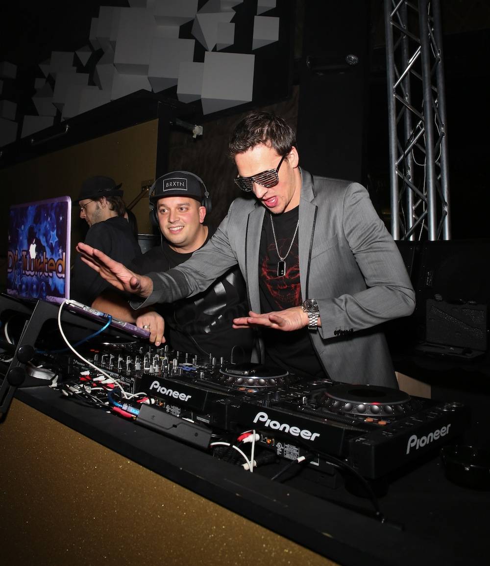 Ryan Lochte Hits the DJ Booth to with DJ Twisted to Celebrate NYE in Style