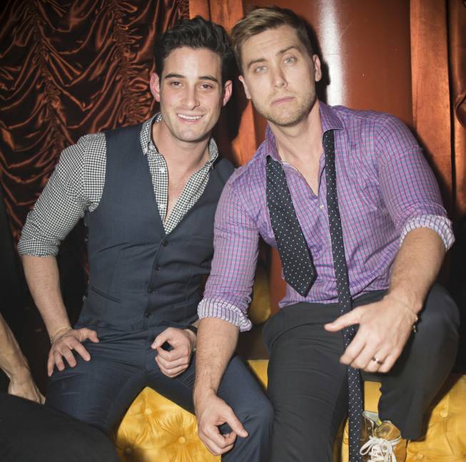 Celebrity Spotting: Lance Bass, Michael Turchin Celebrate Valentine’s Day at Surrender Nightclub