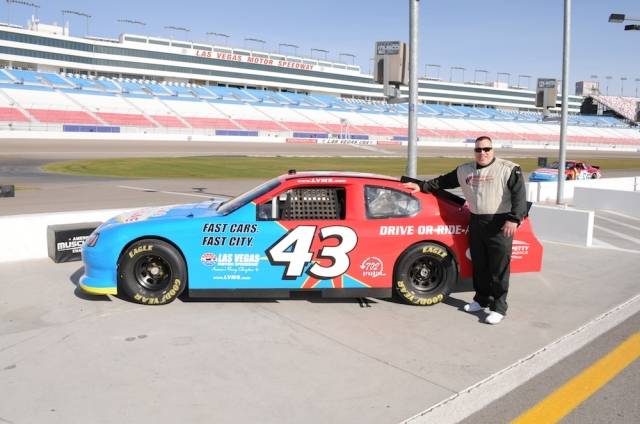 Photos: Wayde King of “Tanked” Films at the Richard Petty Driving  Experience - Haute Living