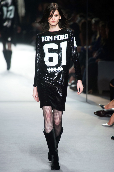 Tom Ford Pays Cheeky Tribute to Jay Z During London Fashion Show