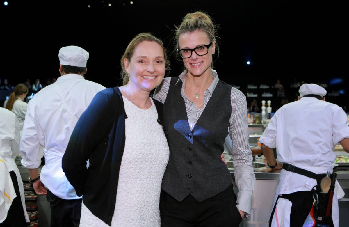 ASCC Co-founders Lucy Lean and Krissy Lefebvre at L.A. LIVE's All-Star Chef Classic - All-Star Lunch_PhotoCredit_GettyImages