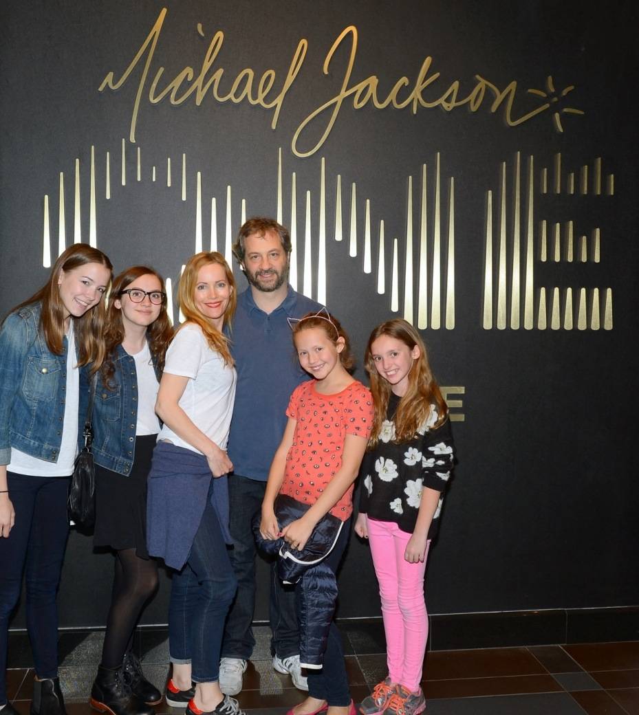 Celebrity Spotting: Leslie Mann and Judd Apatow Check Out Michael Jackson ONE
