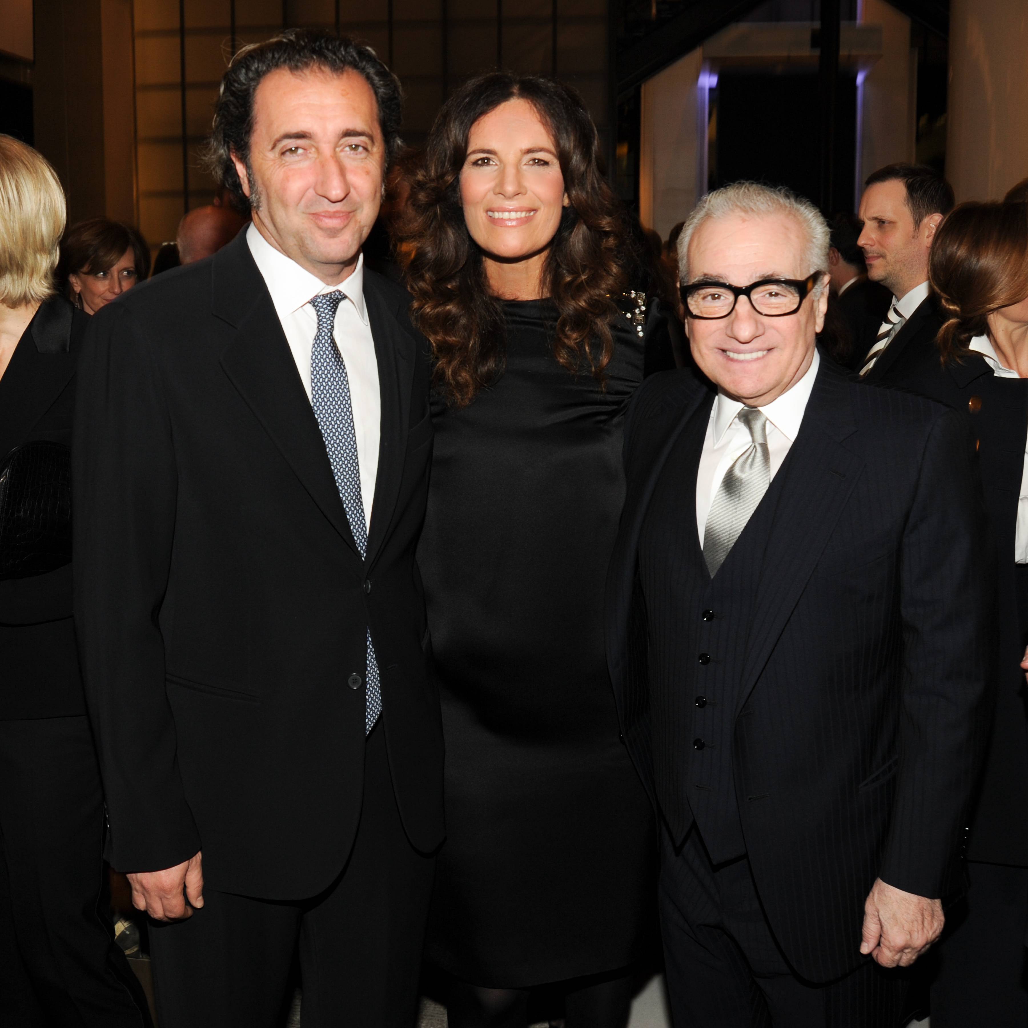 GIORGIO ARMANI Celebrates the 86th Annual Academy Award Nominations for Martin Scorsese and Paolo Sorrentino