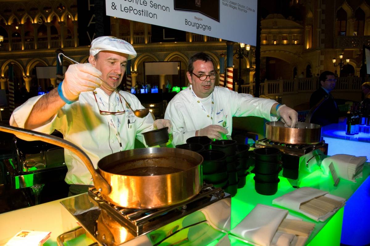 Chef Claude Godard and Chef Philippe Godard