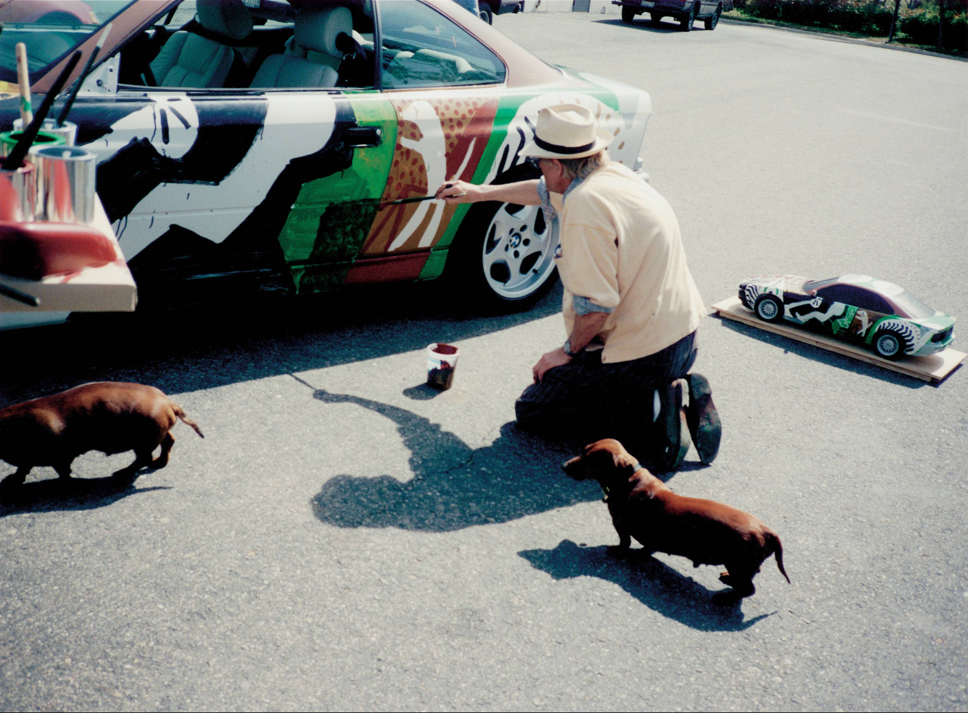 David Hockney (1937)_Art Car_1995_© BMW AG