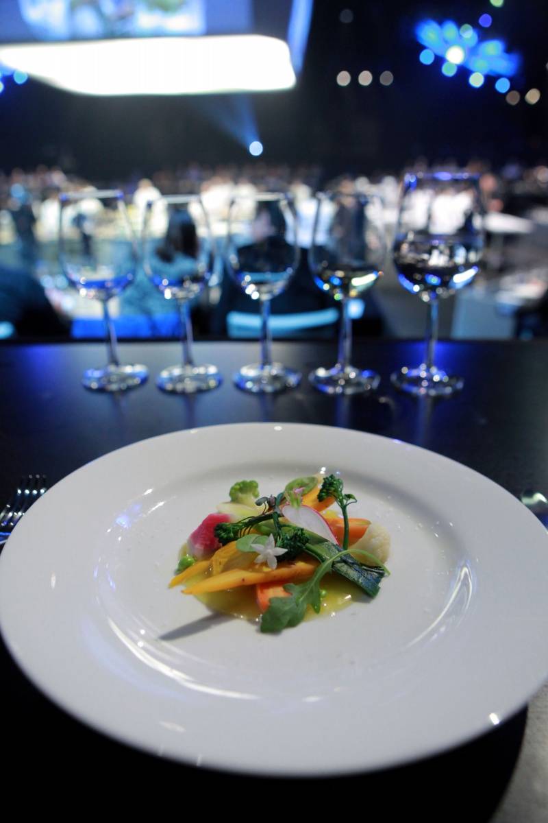 French Masters Dinner Presented by Fisher & Paykel Course 3_ at L.A. LIVE All-Star Chef Classic_PhotoCredit_GettyImages