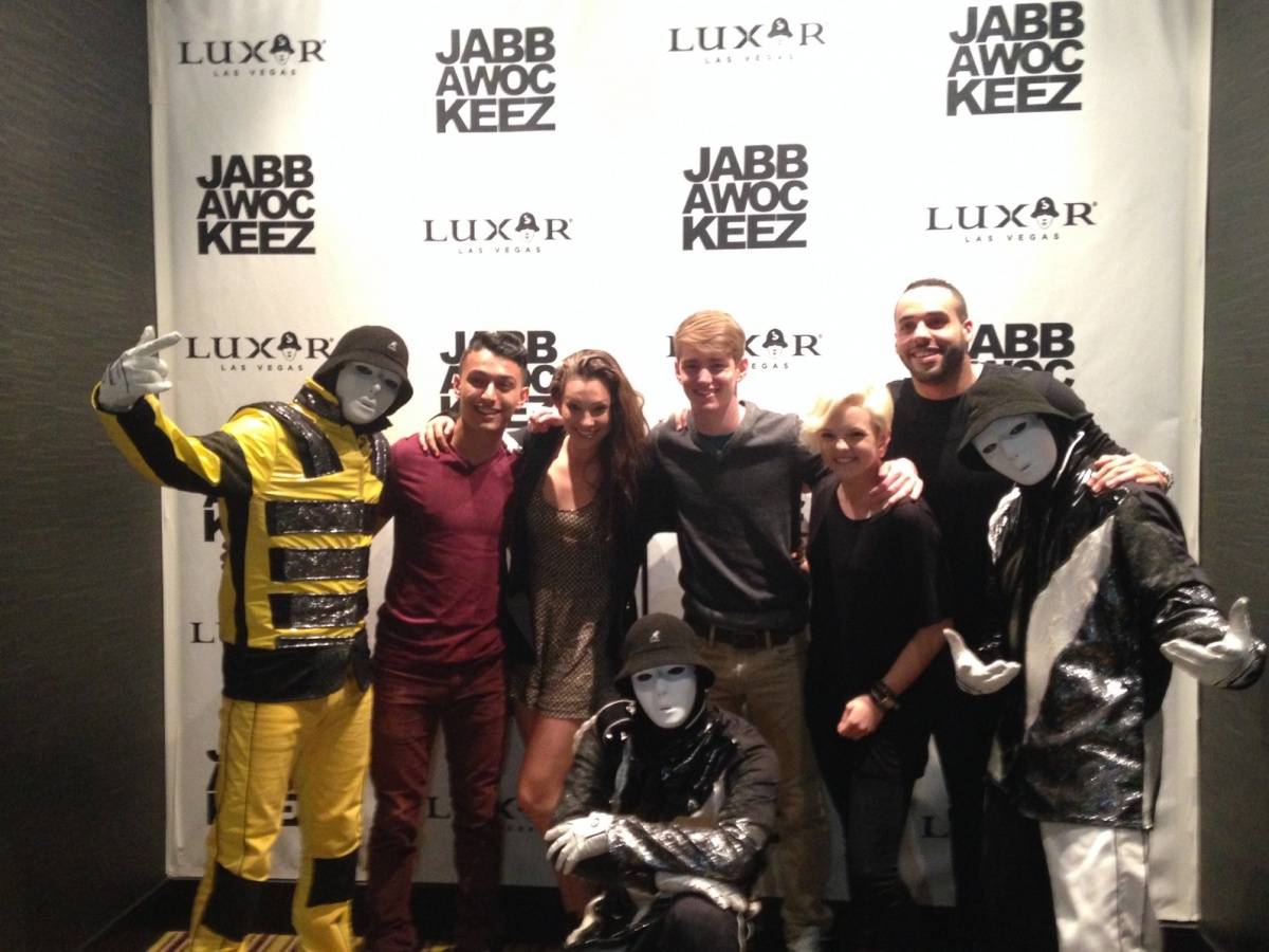 Celebrity Spotting: Aaron Turner and More Check Out Jabbawockeez
