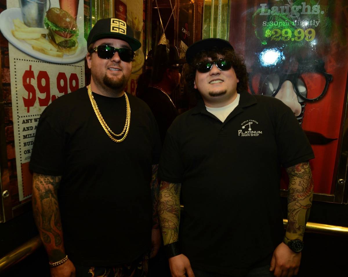 Chumlee, Garrett Grant - Photo credit Denise Truscello - Wire Image