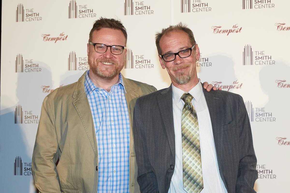 Edmund Lewis and Louis Butelli at the World Premiere of THE TEMPEST 4.5.14 (C) Geri Kodey-The Smith Center for the Performing Arts