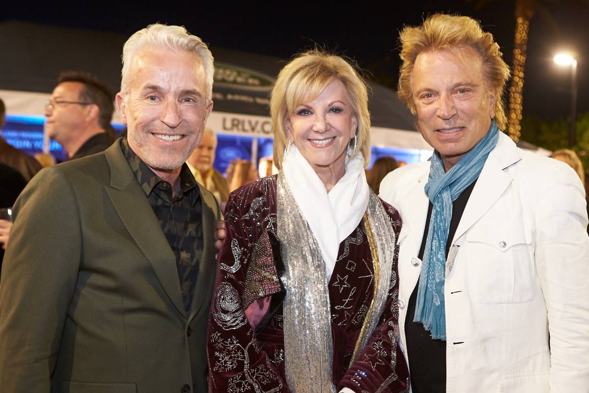 Guest, Elaine Wynn and Siegfried Fischbacher at World Premiere of THE TEMPEST 4.5.14 (C) Geri Kodey-The Smith Center for the Performing Arts