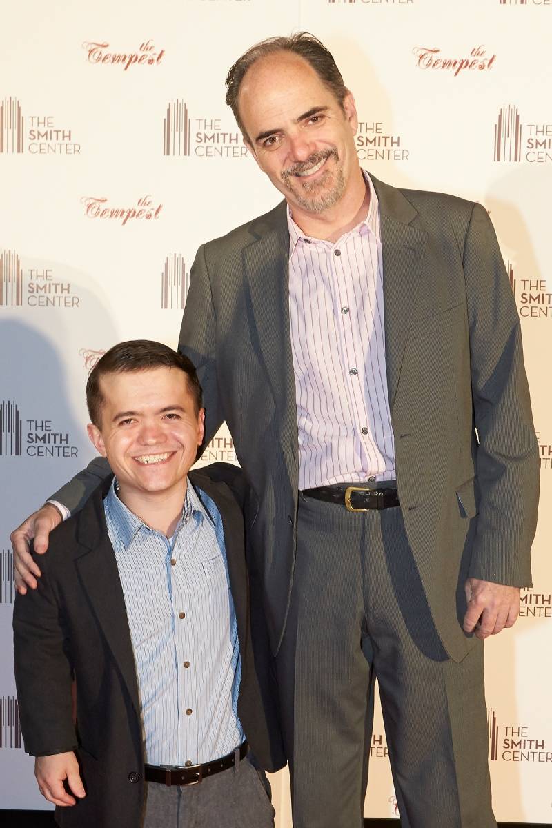 Jonathan Kim and Eric Hissom at the World Premiere of THE TEMPEST 4.5.14 (C) Geri Kodey-The Smith Center for the Performing Arts