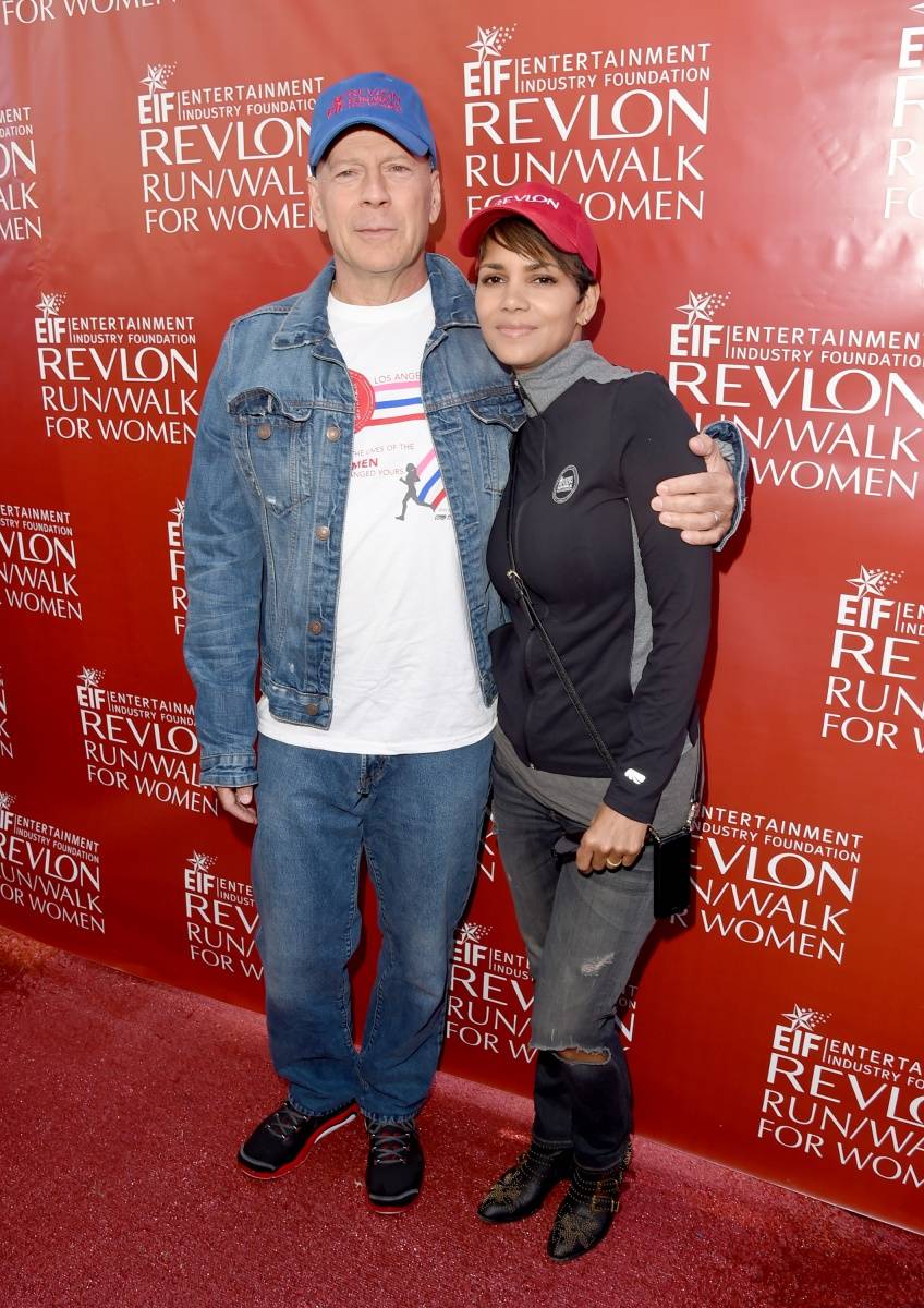 Haute Cause: Halle Berry + Bruce Willis Join the Revlon Run/Walk for Women in Los Angeles