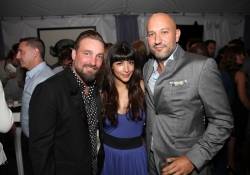 Brian Bowen Smith, Hannah Simone and Steph Sebbag