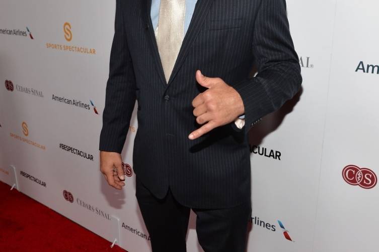 Former MMA fighter Chuck Liddell arrives on the red carpet at the 2014 Sports Spectacular Gala (Alberto E. Rodriguez,Getty Images)