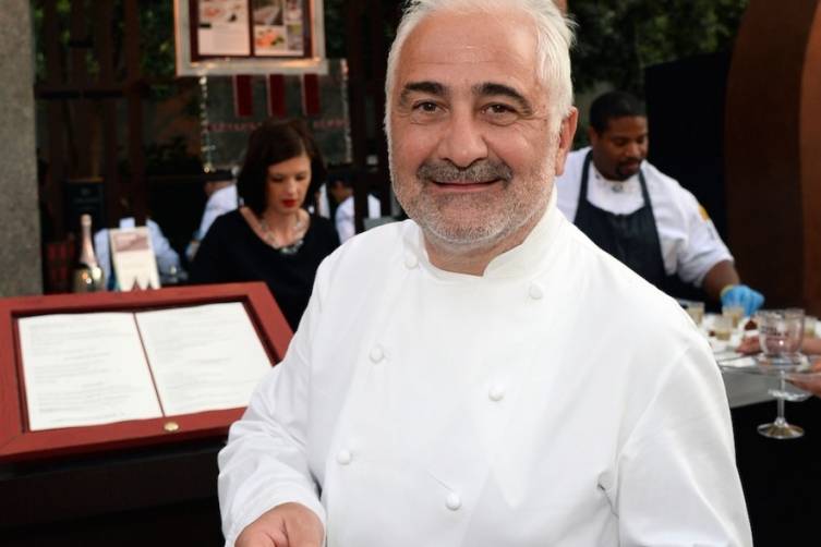 Guy Savoy at The Grand Tasting (credit Ethan Miller for Bon Appetit)