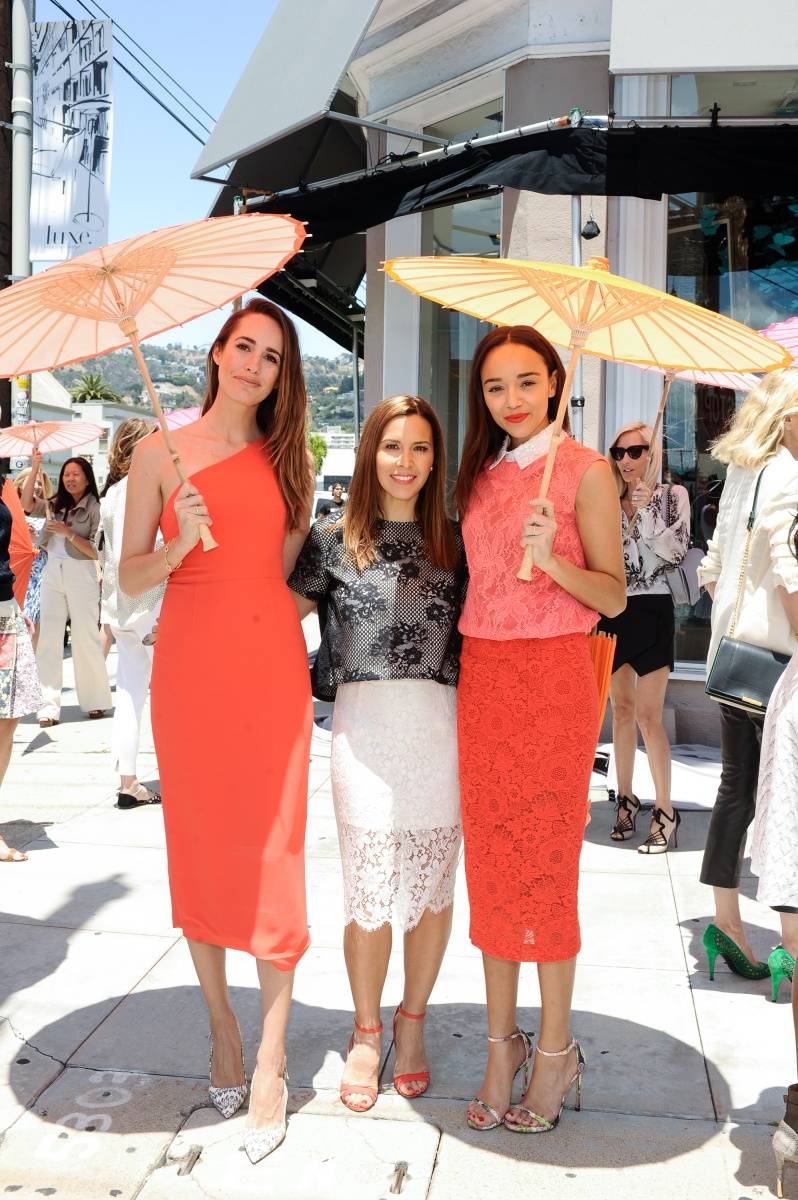 Monique Lhullier Hosts Glam Luncheon at Melrose Place Boutique