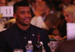 NFL quarterback Russell Wilson