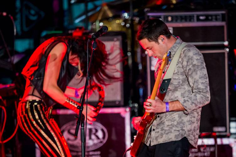 Phantogram performs during OBC presented by X107.5 at Boulevard Pool at The Cosmopolitan_Kabik-158