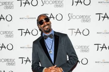 Snoop Dogg Walks Red Carpet at TAO