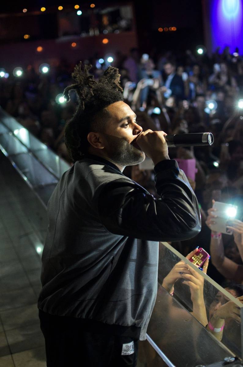 Haute Event: The Weeknd Performs at Pure Nightclub