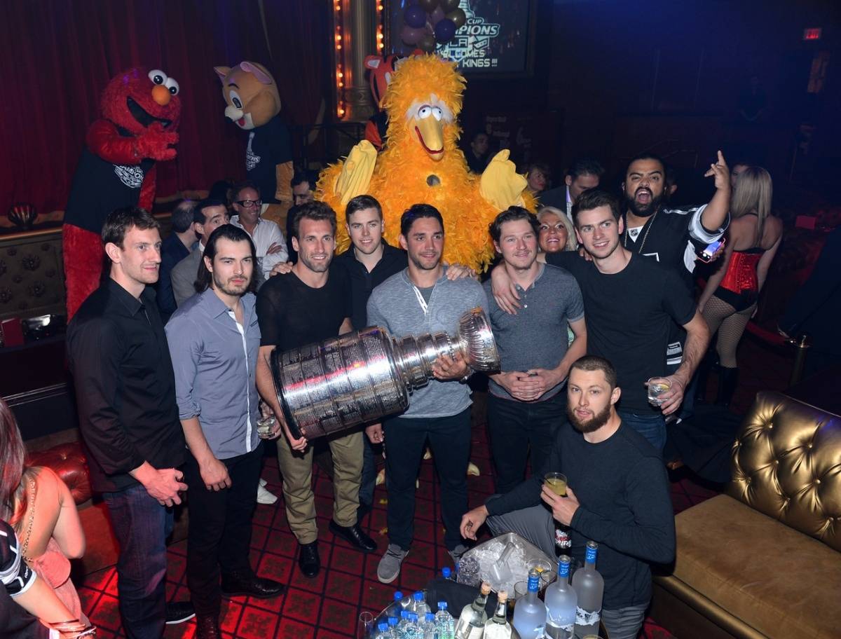 The LA Kings Celebrate Their Stanley Cup Win in Las Vegas