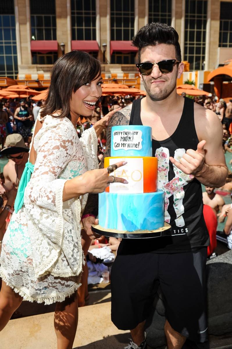 Haute Event: Cheryl Burke, Mark Ballas Celebrate Their Birthdays at Tao