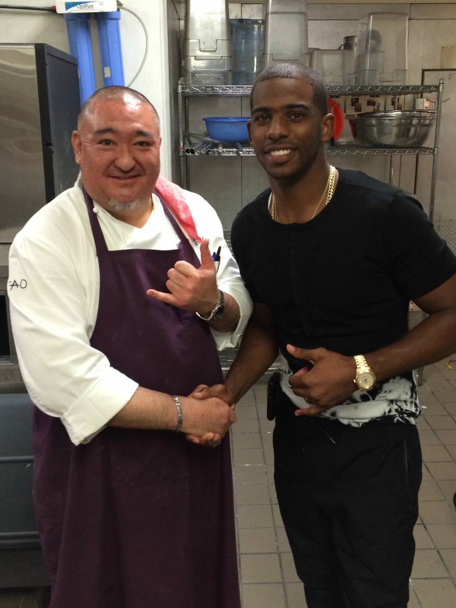 Haute Event: Chris Paul, Pentatonix Dine at Tao Asian Bistro