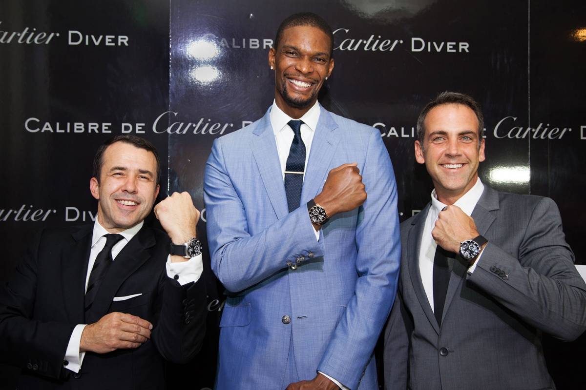 Cartier Debuts Calibre  De Cartier Diver At Parasio Bay