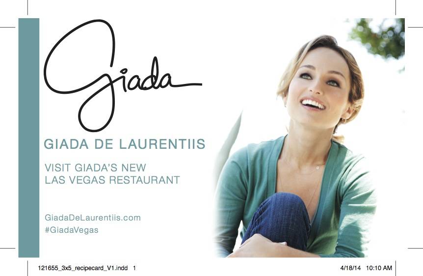 Giada De Laurentiis Dishes on Her New Restaurant and Haute Eats in Las Vegas