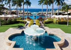 Fountain and pool