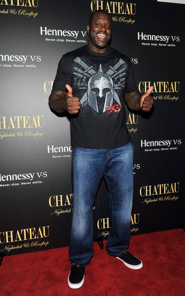 Shaquille O’Neal Becomes DJ Diesel at Chateau