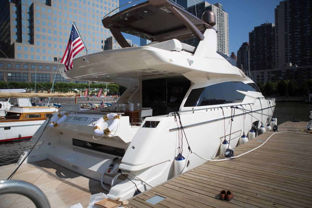 Ferretti Group Showcases Ferretti Yacht 750 with Sunset Cruise