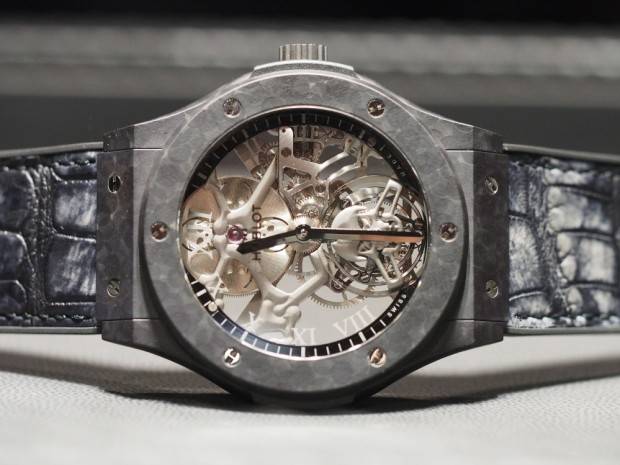 Reviewing: The Hublot Classic Fusion Tourbillon Skull