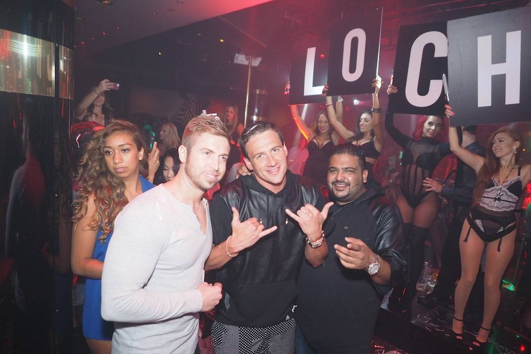 Ryan Lochte Celebrates His Birthday at 1 OAK