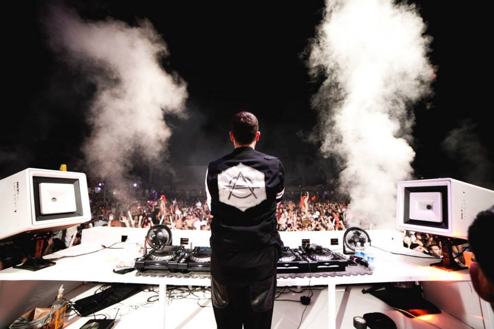 Don Diablo Rocks Eclipse at Night