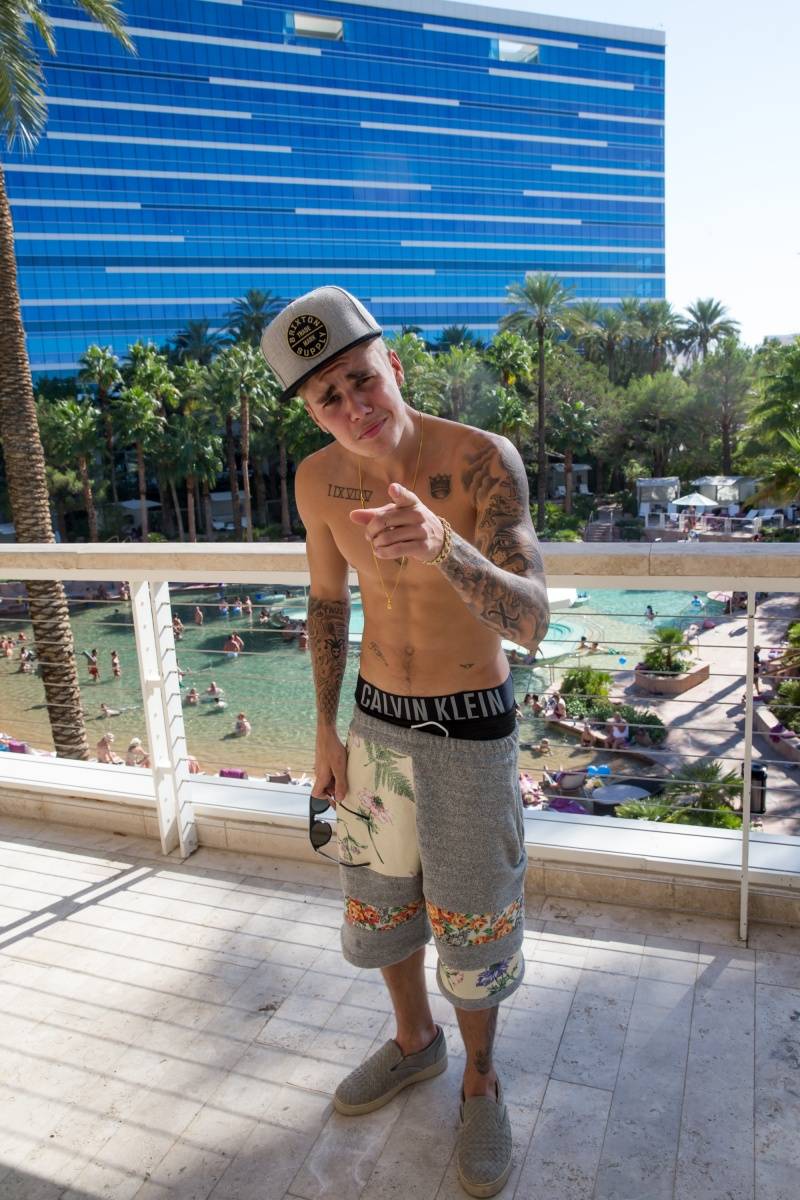 Justin Bieber Selena Gomez in Vegas