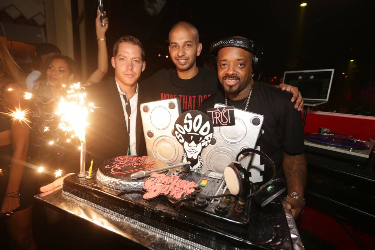 Jermaine Dupri Throws His Birthday Bash at Tryst