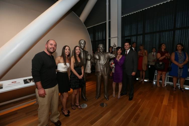 49ers CEO Jed York with Denise DeBartolo York and family