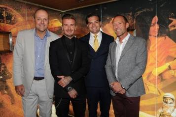 Breitling Team with David Beckham in New York Boutique