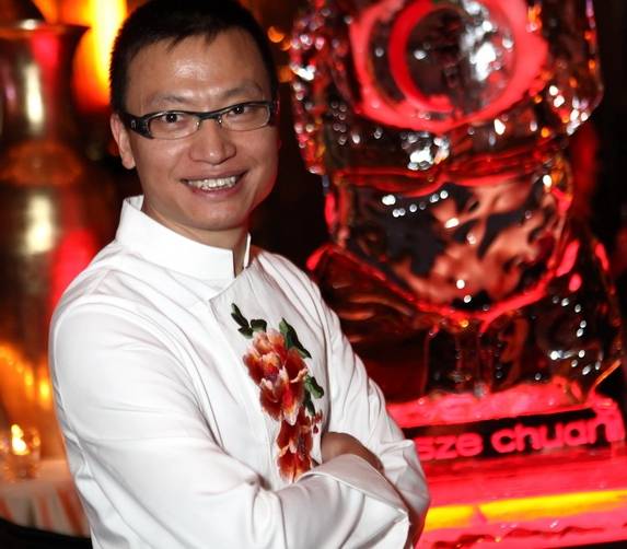 Chef Tony Hu at Lao Sze Chuan at Palms