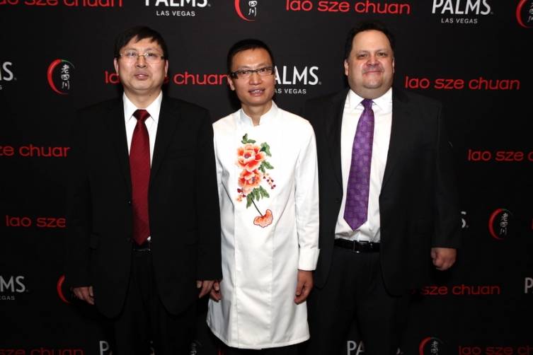 Deputy Consul General of China Song Ruan - Chef Tony Hu and Palms President Todd Greenberg