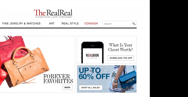 TheRealReal's Online Luxury Consignment Shop