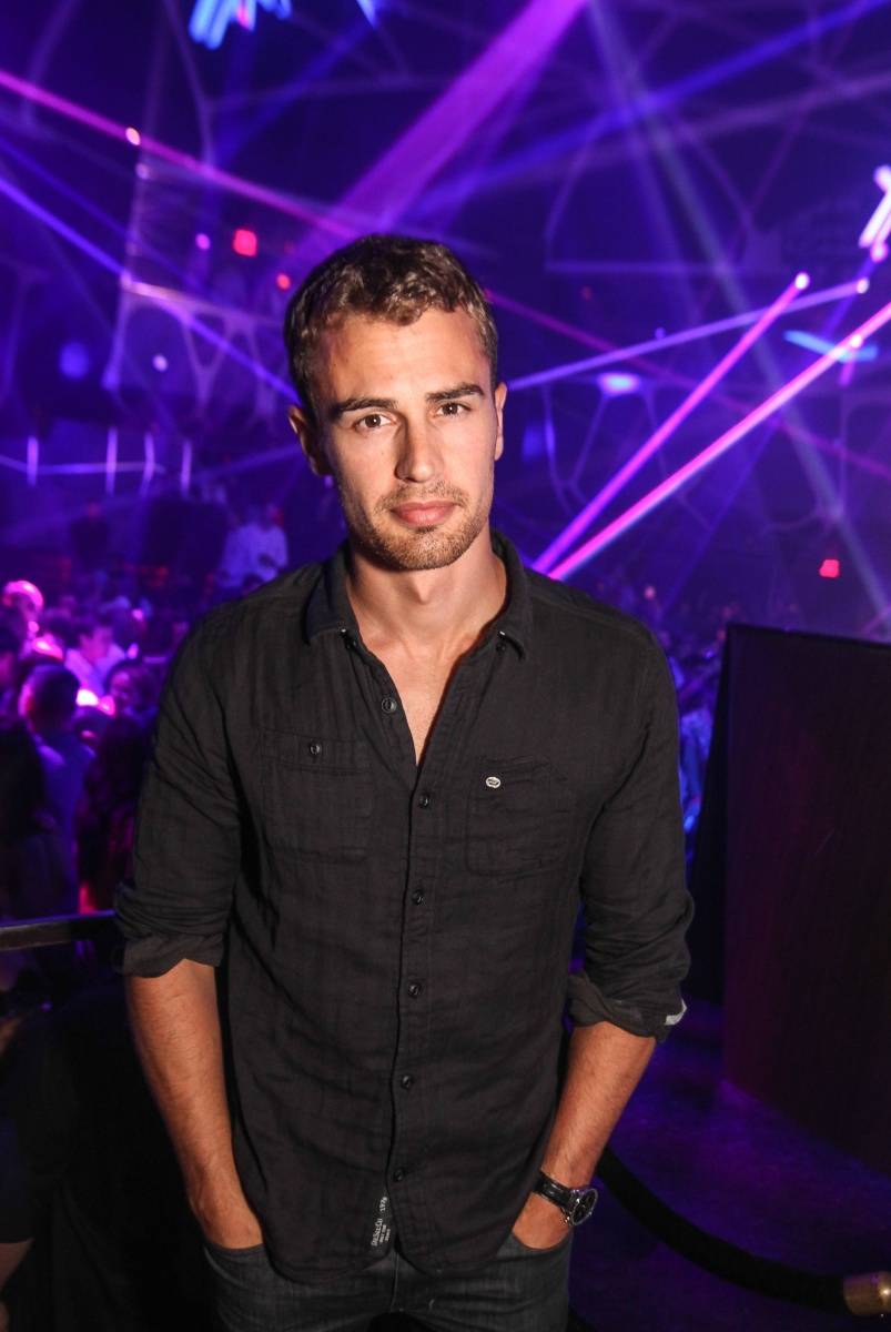 Theo James Parties at Hakkasan