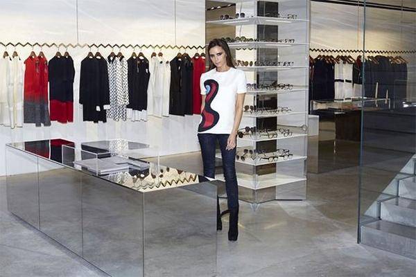 Victoria Beckham Opens First London Store