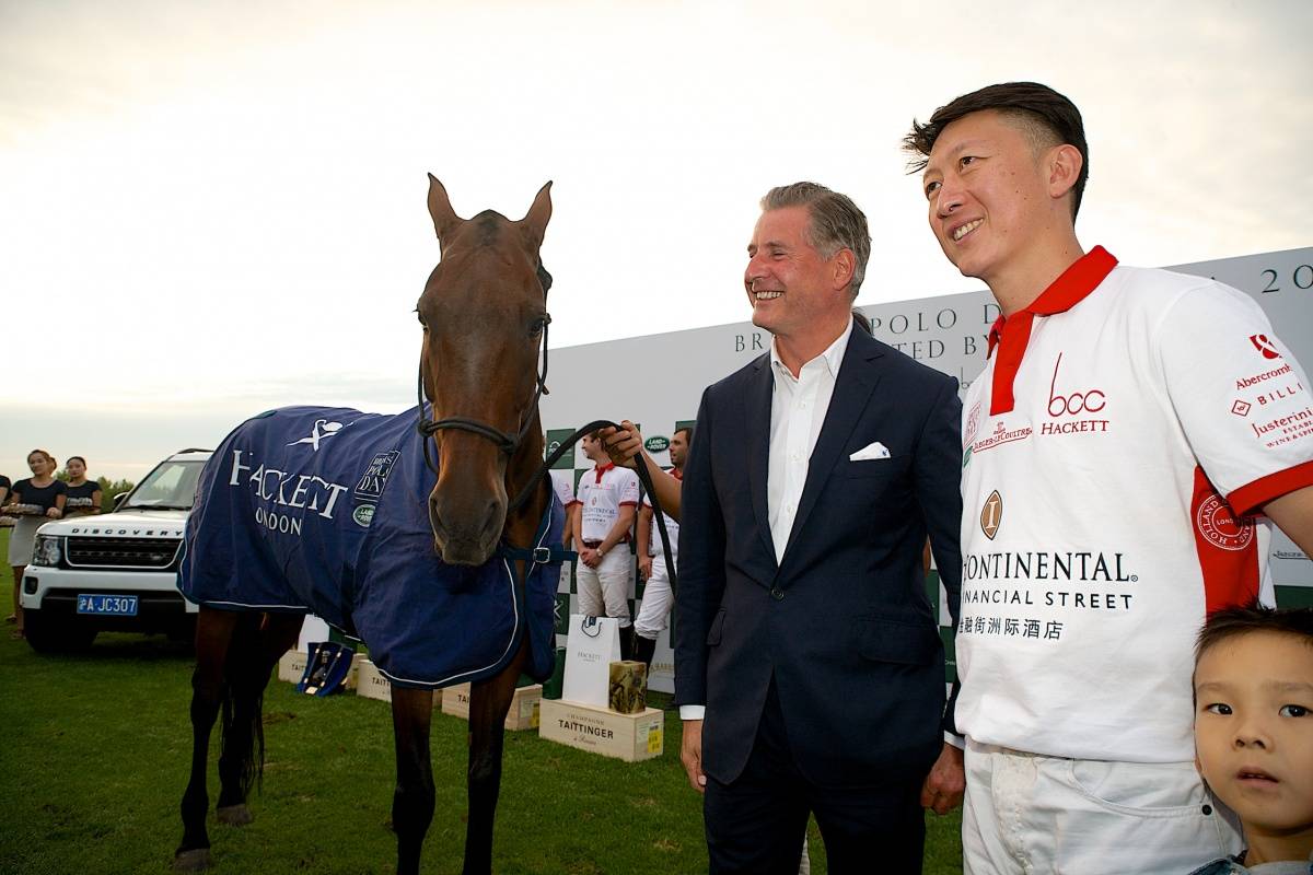 Jeremy Hackett Joins Chinese High Society For British Polo Day China