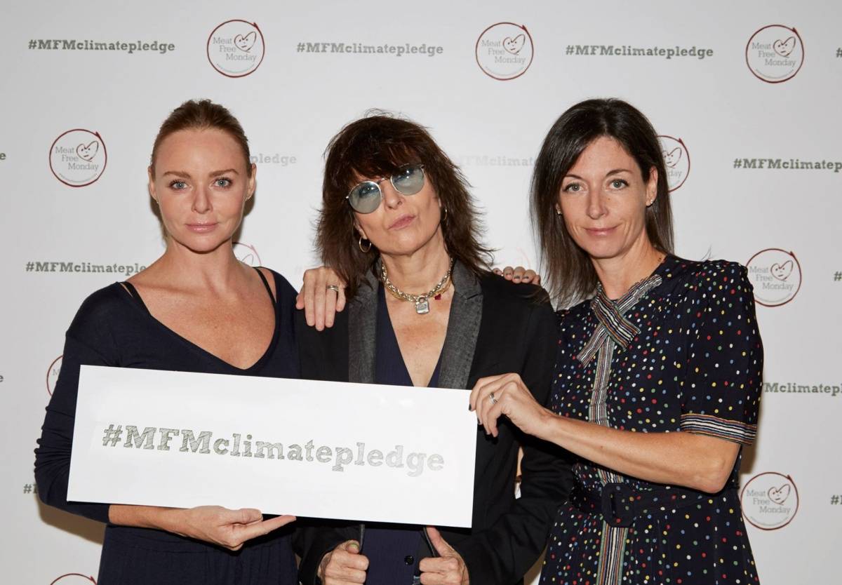 Paul, Mary And Stella McCartney Launch Meat Free Monday Climate Pledge Campaign