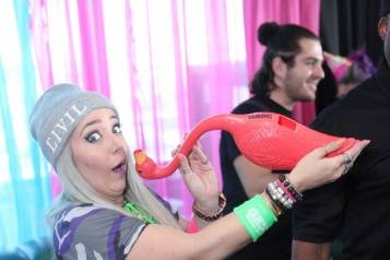 Jenna Marbles with flabongo