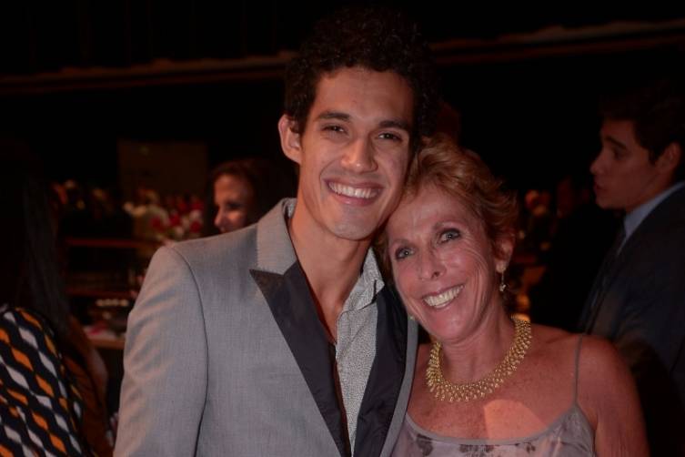 Miami City Ballet Principal Dancer Renan Cerdeiro & Amy Buchman at the Opening Night Reception - Copy